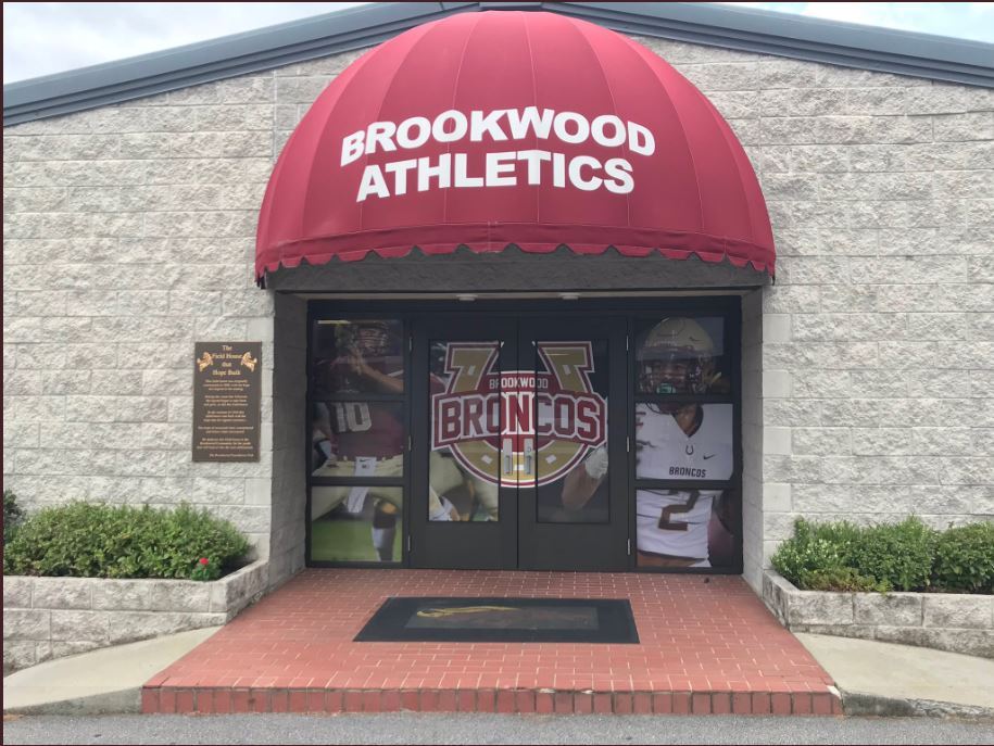 Entrance to the Athletics Office
